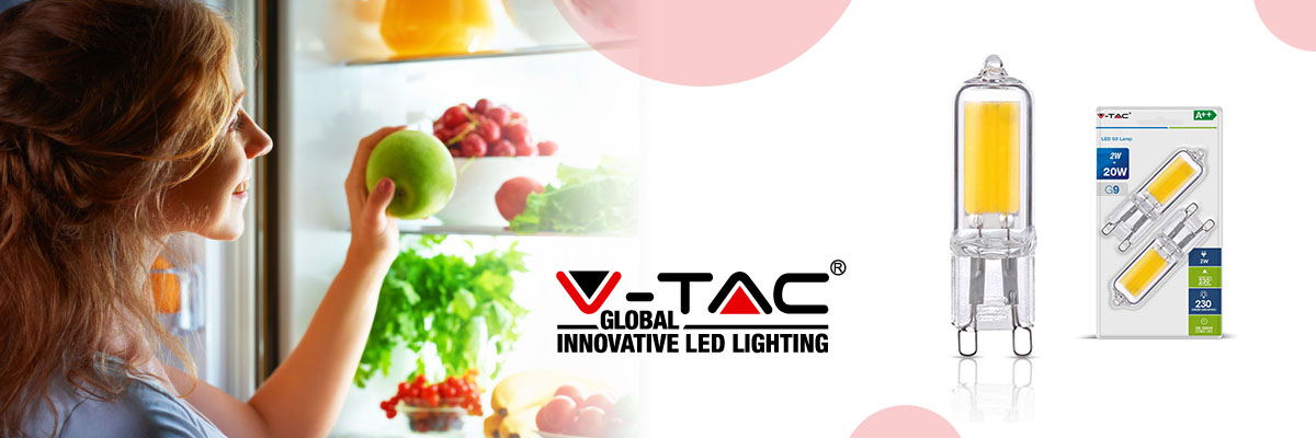 Ο LED φωτισμός στα ψυγεία διατηρούν τα προϊόντα φρέσκα